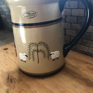 VERY RARE Primitive decor  Milk Jug